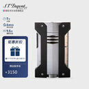 都彭法国都彭打火机DEFI挑战系列炬式防风火焰银灰21403 男士礼物高端