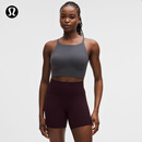 lululemon丨Focuser™ 女士高领口运动内衣 C/D 芯吸 LW2EL1S 煤灰 M
