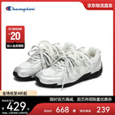 Champion美国冠军2025新款跑鞋男女 复古百搭舒适运动羽翼薄底板鞋25FWR82