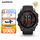佳明（GARMIN）Fenix8旗舰黑-51mm飞耐时8户外运动手表ECG心电心率跑步潜水滑雪