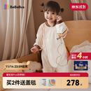 bebebus婴儿睡袋春秋冬恒温儿童睡衣四季通用暖宝宝pro分腿防踢被双层M码