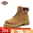 Dickies男士马丁靴高帮时尚男靴工装靴情侣靴男 土黄 40-男女款