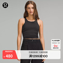 lululemon丨Ebb to Street 女士短款工字运动背心 内置内衣 LW1CJUS 黑色 S /6