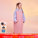 洲克（ZOKE）游泳斗篷儿童浴袍训练吸水保暖成人速干浴巾连帽起水服儿童浴袍 青少年浴袍5278Y-2衣100cm袖60cm