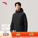 安踏Primaloft棉服丨棉服外套男士2025新款P棉防泼水户外休闲上衣 基础黑-2 L (男175)
