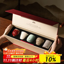 万仟堂茶杯个人专用高档主人杯单杯汝窑茶杯礼物礼盒套组五大名窑