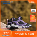 Skechers斯凯奇女孩女童秋冬季加绒冬靴百搭舒适雪地靴319254L