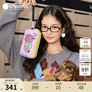 LeSportsac乐播诗新款逗鸭小确幸系列童趣撞色三拉链零钱包手拿包 小确幸苹果