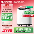 鱼跃（Yuwell）5L升医用分子筛制氧机吸氧机氧气机家用老人带雾化8F-5AW国家补贴