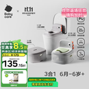 babycare儿童马桶宝宝马桶坐便器小马桶小恐龙多功能坐便器 温特绿