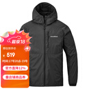 mont·bell户外风衣男款春夏防风防晒徒步休闲连帽上衣外套 1103322 BK黑色 L