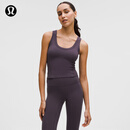 lululemon丨Smooth and Ribbed Nulu 女士低圆领运动背心 LW1FI7S 大气紫 M /8