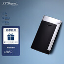 都彭法国都彭打火机SLIM7纤薄炬式防风亮黑27700 男士礼物高端