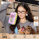 LeSportsac乐播诗新款逗鸭小确幸系列童趣撞色三拉链零钱包手拿包 小确幸苹果