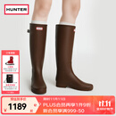 HUNTER雨靴refined雨鞋女露营防水高筒长靴靴子户外鞋防水鞋 深巧色/EPD（新色） 38