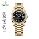 劳力士星期日历型 圈钻黑冰糖 自动机械机芯 40mm 男表 瑞表 新年礼物