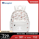 Champion美国冠军2025新款双肩包男女 休闲运动时尚双肩包25FWP50 白色 
