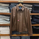 RRL拉夫劳伦男夹克羊皮斜插兜小马标 棕色 S 美码