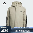 阿迪达斯 （adidas）【滔搏运动】2025年男子3S HOODED INS J棉服 JY8305 M