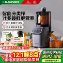 蓝宝（BLAUPUNKT）榨汁机原汁机家用渣汁分离果汁机冰淇淋机全自动大口径水果蔬菜榨汁高出汁好清洗纯汁率99%星空灰