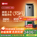 352【旗舰爆款】无雾加湿器空气净化器加湿净化一体机家用客厅卧室大面积除甲醛鼻炎国家补贴 H301