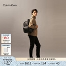 Calvin KleinJeans男士休闲通勤校园风满版ck压印字母拉链大容量双肩包礼物