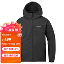 mont·bell户外春夏男款运动休闲防晒防风舒适连帽外套 1103320 BK黑色 L
