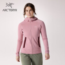 ARC'TERYX始祖鸟 KYANITE HOODY 保暖 女子 抓绒衫 Bliss / Mars/贝栗粉/火星红 S