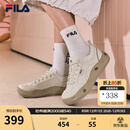 斐乐（FILA）官方女鞋COOKIES复古帆布鞋2025夏新款曲奇鞋运动休闲鞋 豆腐白-TF 37.5