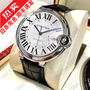 【二手99新】卡地亚(Cartier) 蓝气球系列男士腕表手表 自动机械钟表 瑞士名表 【42.1mm机械-白盘皮带】W69016Z4