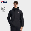 斐乐 斐乐官方男装棉服2026春新款时尚防水透湿保暖连帽外套夹克 传奇蓝-NV XL 180/100A/XL