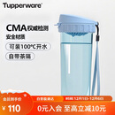 特百惠（Tupperware）茶韵500ML塑料杯男女士学生夏季运动水杯子户外便携大容量 冰水蓝