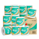 心相印卷纸 心柔有芯 4层180g*27卷卫生纸巾大克重 卷筒纸 整箱