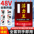 锂电池48V大功率全套一体大容量功率多功能背式蓄电瓶农村专用 48V350000A全套