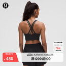 lululemon丨Energy 女士长款运动内衣 *Evolve LW2EDRS 黑色 M