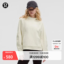 lululemon丨Scuba 女士宽松款侧开口连帽衫 LW3IU6S 骨白 M /L