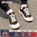 FILAFUSION斐乐潮牌男子潮流板鞋2025年时尚帆布鞋街拍运动鞋