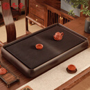 冬帝豪华加厚72支紫檀料龙鳞纹电木茶盘功夫泡茶杯具家用办公室茶台托 72支加厚8公分紫龙鳞纹【尺寸80x40x8cm】