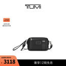 TUMI/途明 男士斜挎包通勤休闲男士单肩包 黑色皮质/09923406DLO