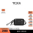 TUMI/途明 男士斜挎包通勤休闲男士单肩包 黑色皮质/09923406DLO