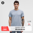 lululemon丨Metal Vent Tech 男士运动短袖 T 恤 LM3FG2S 水洗牛仔蓝/淀粉蓝 M