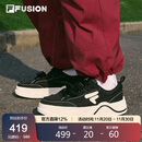 FILA FUSION 斐乐潮牌章昊同款女鞋滑板鞋2025年厚底帆布鞋女运动鞋