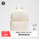 lululemon丨Everywhere Small 小款背包 *金属件 双肩包 LU9CZPS 浅象牙白/橡木棕/金 O/S