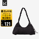 Keep瑜伽挎包健身包游泳包大容量手提包休闲单肩手提防水户外包经典黑