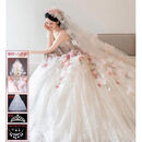 法式主婚纱礼服女新娘新款小个子长拖尾重工感在逃公主裙 拖尾款+八 件套 L