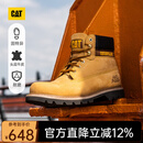 CAT卡特经典大黄靴马丁靴男鞋牛皮面固特异户外工装靴P725756P1EDC25 经典款 41