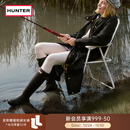 HUNTER雨靴户外露营女鞋惠灵顿经典英伦防水防滑骑士靴女长筒女靴高筒靴 哑光黑色/BLK 38