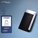 都彭法国都彭打火机SLIM7纤薄炬式防风亮黑27700 男士礼物高端
