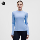 lululemon丨It's Rulu 女士长袖运动衫 芯吸 LW3IM1S 西纳特拉蓝 M