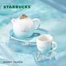 星巴克（Starbucks） 周年海洋系列款杯盘壶组家用咖啡泡茶壶套装办公男女士送礼 周年海洋款杯盘壶组445ml/177ml